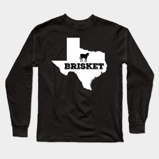 TEXAS BBQ GIFT: Brisket Long Sleeve T-Shirt